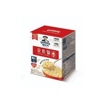 롯데제과 퀘이커 오트밀 오리지널(6입) 180g, 퀘이커 오트밀 오리지널(6입) 18