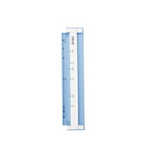 타각기 각인기 마킹기 금형 멀티 홀 펀처 포함 색 포지셔닝 눈금자 플레이트 루즈 리프 문서 바인딩 용품 액세서리 도구, 하늘색