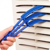 블라인드 청소솔 극세사 먼지털이 틈새솔 KK477, 블루