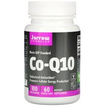 자로우 포뮬라 - Co Q10 100mg 베지 캡슐 60정, 100 mg, 100 mg