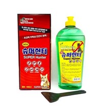 쥐 바퀴 꽃매미 박멸 끈끈이 원액 1L 쥐없애는방법 쥐퇴치방법 쥐약 쥐덫, 1개, 슈퍼헌터 원액1000ml