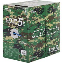 NETmate CAT.5e UTP 케이블 305M(블루)/NMC-UTP17A, 1개