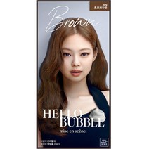 미쟝센 헬로버블폼 헤어컬러 6N(초코브라운) 3개+증정!