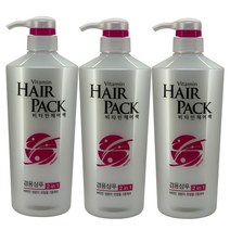 비타민 헤어팩 겸용샴푸 550ml 3개