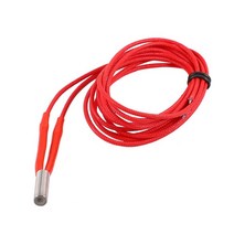 12V 40W 1 / 4 인치 (6.35mm) 세라믹 카트리지 히터 3D 프린터 용 MK10 압출기 / 핫스, 하나, 빨간