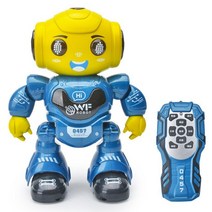 인공로봇2.4G 스마트 녹음 RC 로봇 프로그램 워킹, 01 color1