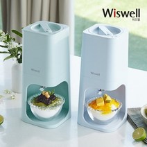 [Wiswell] 위즈웰 눈꽃빙수기 WB800(화이트/핑크/블루/그린) 스텐, 그린
