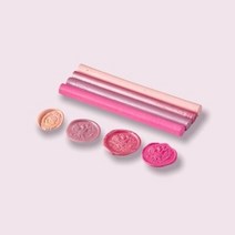 스틱왁스 셋트 핑크레인보우, 단품