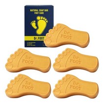 발냄새 뒤꿈치 각질 항균 닥터풋 발비누 아마존풋케어 5개, [0001]기본상품