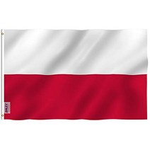 ANLEY Fly Breeze 3x5 Feet Poland Flag - Vivid Color and Fade Proof - Canvas Header and Double Stitch, 1