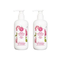 꽃을든남자 스킨샤워 클렌징 530ml 로즈 1+1, 2개
