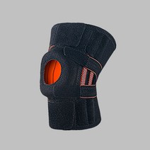 PATELLA GUARD 무릎 보호대 하드타입, 1개, 블랙