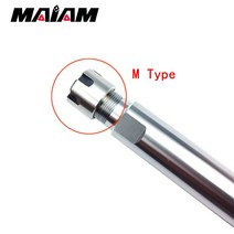 콜릿 척 홀더 CNC 밀링 공구 캐리어 C6 C8 C10 C12 C16 C20 C25 C32 ER8 ER11 ER16 ER20 ER25 ER32 60L 100L 150L, C25-ER16-100L, M Type Nut