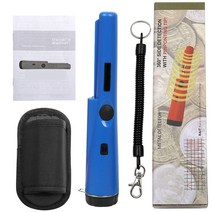 슬루이스 사금채취 전문 금속 탐지기 포인터 핀포인트 방수 휴대용 동전 금용, [08] Blue box, Blue box