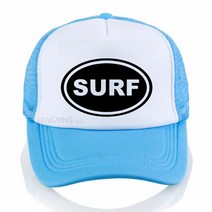 서프 캡 수영 서핑 모자 여름 풀 물 입욕 메쉬 캡 캐주얼 조절 가능한 야구, 04 하늘색