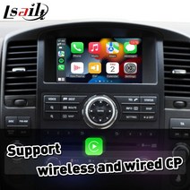 Lsailt CP + AA OEM 통합 비디오 인터페이스 닛산 패스 파인더 R51 Navara D40 2008-2013 용, 한개옵션0