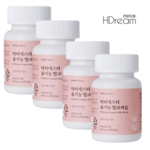 여에스더 유기농 밀크씨슬, 60정, 4개