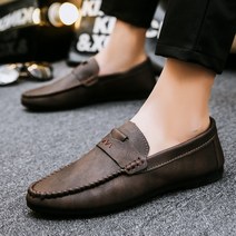 명브띠 로프 깔끔한 남자 정장 슬립온 단화