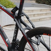 폴딩 관절 락 자전거 도난방지 자물쇠, 단일옵션, 1개