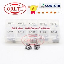 연료 주입기 50 개상자 디젤 b11 b12 b13 b14 커먼 레일 인젝터 조정 심 b16 b31 b48 와셔 b22 b25 b26 b40 b41 for bosch, b15(8.40-8.49)