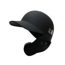 엑스필더 초경량 무광 외귀 MLB 스타일 검투사 헬멧 BK 블랙 마우스가드 탈착 가능, 좌타자용(마우스가드포함)-S