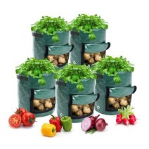 가벼운 천막천 화분 감자 고구마 뿌리 식물 키우기 홈파밍