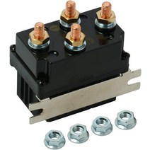 NovelBee 12V 500A 튼튼한 윈치 솔레노이드 접촉기 릴레이 3 628.7kg-5 443.1kg ATV UTV 트럭 윈치 교체, 한개옵션0