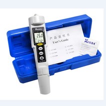 디지털 염분 측정기 정확도 0-9999 mg/L 휴대용 펜 유형 ATC 풀 수족관 방수 계 테스트 스포츠 아웃도어, 한개옵션0