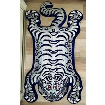 홈 장식 티벳 타이거 매트 카펫 러그 수제 터프 트 모양 플로어 미끄럼 방지 흡수성 욕실 거실 지역