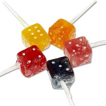 주사위 캔디 막대 사탕 33g, 2개