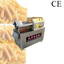 감자튀김커터 프렌치프라이 커터 전기 상업용 감자 커팅 머신 칩 스테인리스 스틸 채소 및 과일 파쇄, 12.18mm  220V