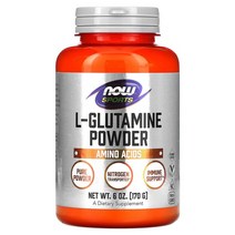나우푸드 Now Foods Sports L-글루타민 분말 170g(6oz)100416, 170.1g -선택하신 용량이 사진보다 우선합니다.