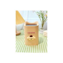 산리오 휴지통 Sanrios 액세서리 헬로 키티 Cinnamoroll 만화 귀여운 데스크탑 스토 박스 사무실 종이 조각 작은 쓰레기통, 17.7x12.7cm, 09
