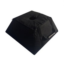 우산 기본 무게 빈 호텔 가든 비치 전망대 파라솔 태양 대피소 캐노피 샌드백 스탠드 휴대용 야외 캠핑, 한개옵션0