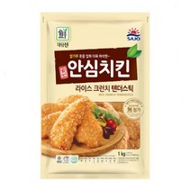 사조대림 대림선 안심치킨 라이스 크런치 텐더스틱 1kg, 1개