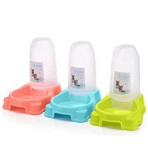 디유라 자동급식기 고양이 강아지 반려견 애견 반자동 사료 자동 급식 자율 배식 급여기 배식기 급식기, 파스텔핑크