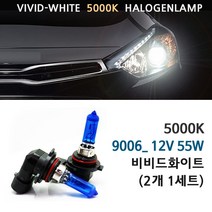 5000K 비비드화이트 기아 올뉴K7 16년-17년 전조등 상향등 하향등 안개등 자동차램프, 1세트, 5000K 올뉴K7 안개등 HB4 9006(2개1세트)