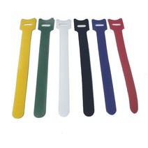 벨크로 재사용 케이블타이 충전기선정리 인터넷선정리, 빨강