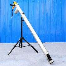 곡물이송기 분말 진공 이송기 펌핑 흡입기 차량 탑재, 2.5m 스텐 + 브래킷 직경 102