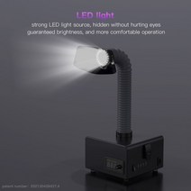 납연기제거기 새로운 연기 흡수 납땜 청소기 먼지 필터 용접 추출기 청정기 레이저 휴대 전화 수리, 한개옵션0