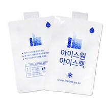 아이스원 엄지 수지없는 아이스팩 반제품 12x17cm 500매, 단일속성