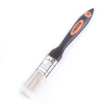 벽을위한 DIY 페인트 우아함 트림 브러시를위한 프리미엄 페인트 브러쉬 홈 수리 도구, 1 인치