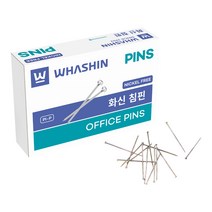 화신 침핀 실버 1갑(10입)