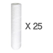 멜트브로운 하우징용 침전필터 750mm 0.5미크론[25개], 없음