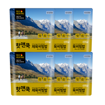 이지밥 핫앤쿡 제육비빔밥, 120g, 6개