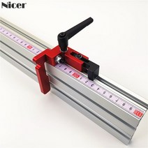 T-트랙 스톱 마이터 게이지 테이블 톱 알루미늄 프로파일 75mm 스토퍼 목재 작업 도구