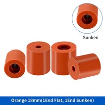 CR-10 Ender-3 Prusa I3 3D 프린터 부품에 대 한 4Pcs 고온 실리콘 솔리드 스페이서 침대 레벨링 열, 03 18cm