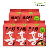 풀무원 자연은 맛있다 홍면 108.8g(4개입) 5봉, 홍면 435g[4개입] x 5봉
