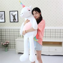가팡 유니콘 바디필로우 화이트 85cm