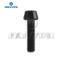 Wanyifa티타늄 볼트 M5 x 9 16 18 20 25 30 35 40 45 50 55 60mm 알렌 키 테이퍼 헤드 나사 자전거 스템 안장봉, Original, 20mm